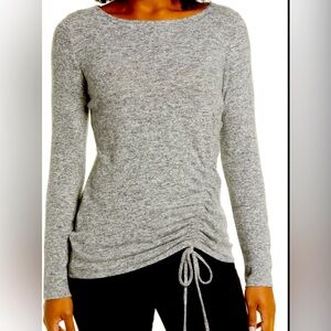 Nordstrom-Gibsonlook side ruched top- BRAND NEW